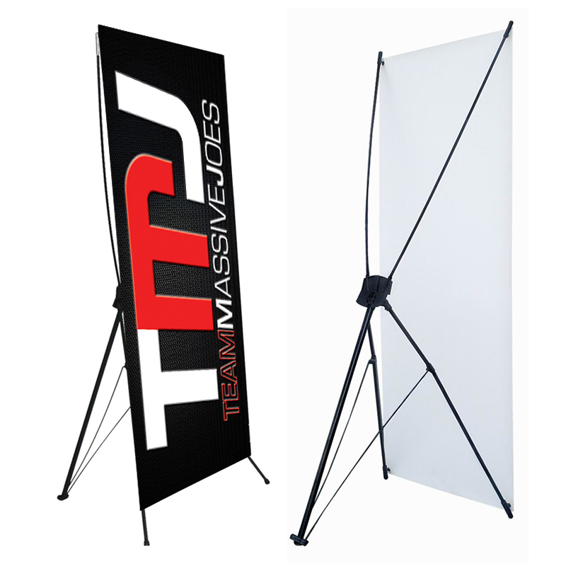 Folding X Banner Stand Sign Display Height adjustable 31" x 71" model C CL-X-C 